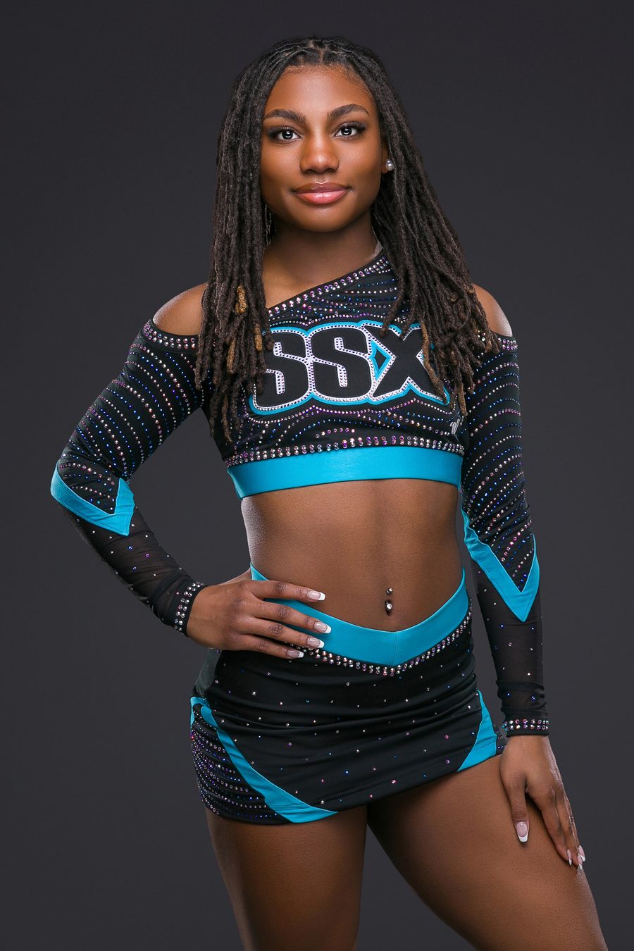 Sportraits cheer athlete portrait