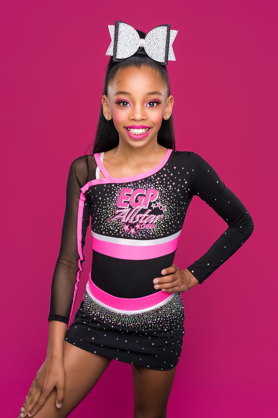 Sportraits cheer athlete portrait